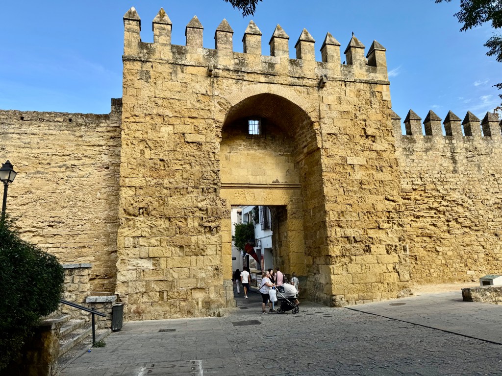 city gate and ancient walls