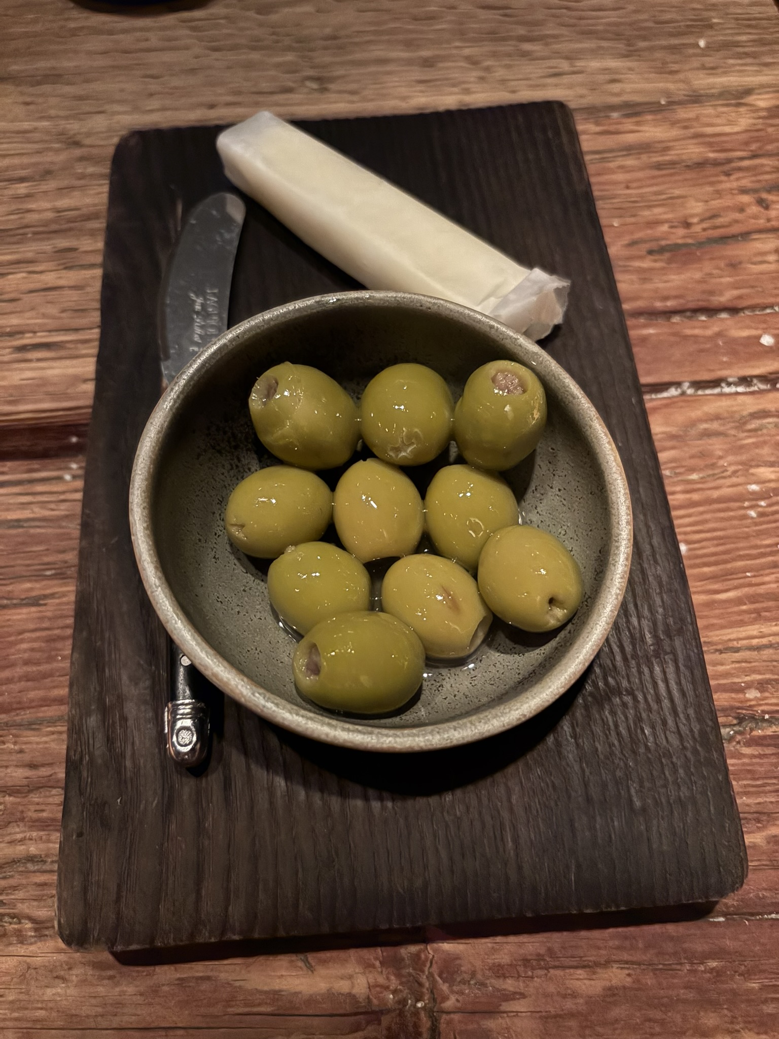 Bowl of olives